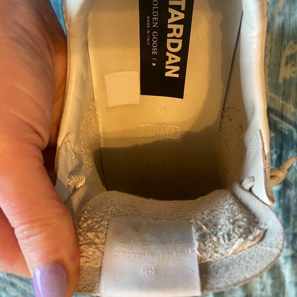 Women's Stardan in total white leather - Picture 7 of 8